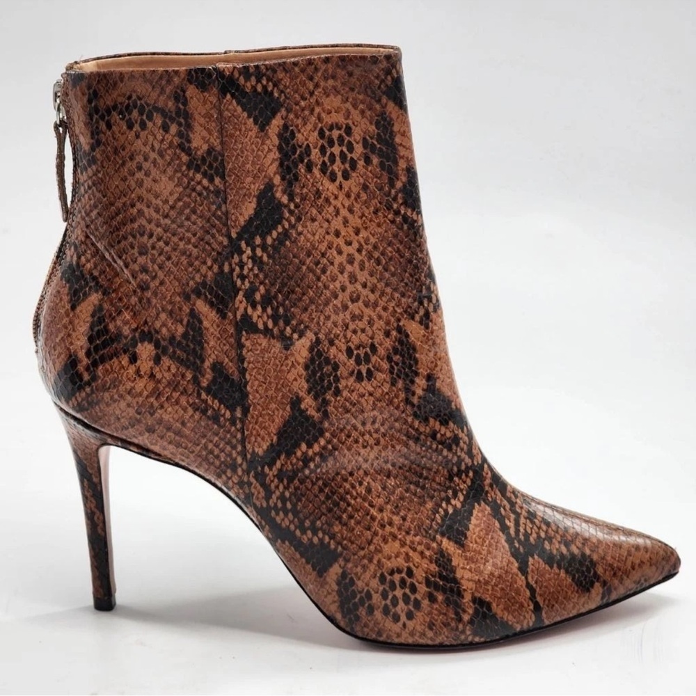 Snakeskin Booties​​​ - Picture 3 of 7